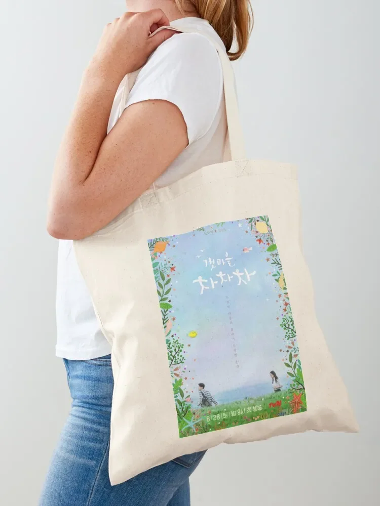 Hometown Cha Cha Cha - Kdrama Classic Tote Gift great Canvas Tote Women's shopper custom tote bag bags men Bag