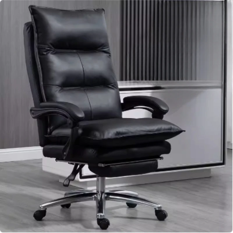 Recliner Executive Office Chair Design Luxury Ergonomic Mobile Wheels Chair Computer Bedroom Silla De Oficina Office Furniture