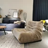 Chaise longue moderne en forme de chenille, douce et confortable, différentes couleurs pour la décoration de la maison, canapé de célébrité d'internet 6