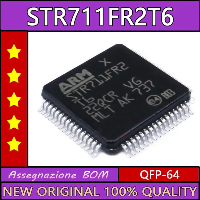 

Original STR711FR2T6 STR711FR2 QFP-64 Microcontroller