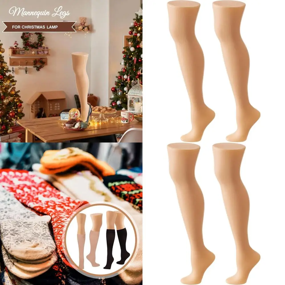 

Пара женских манекенских ног для демонстрации носков и чулочно-носочных изделий, высота 25,6 дюйма