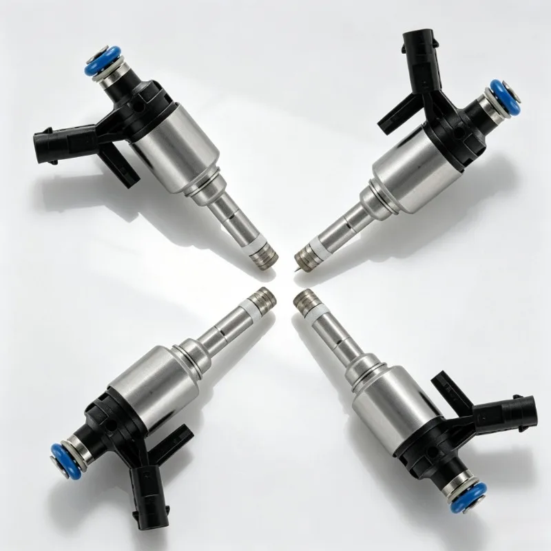 Fuel Injector FJ1237 06A906036Q 06L906A02 0261500790 Compatible with Audi Set of 4 Injectors