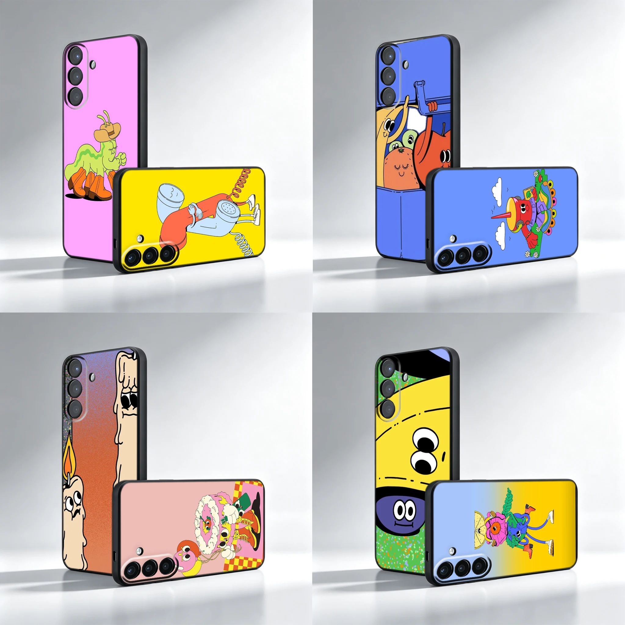 L-Lauren Martin Art Phone Case For Samsung A53 A52S A33 A32 A23 A22 A13 A12 A03S A02 Note 10 20 Ultra A73 A72 M22 M32 M33 A81 M6
