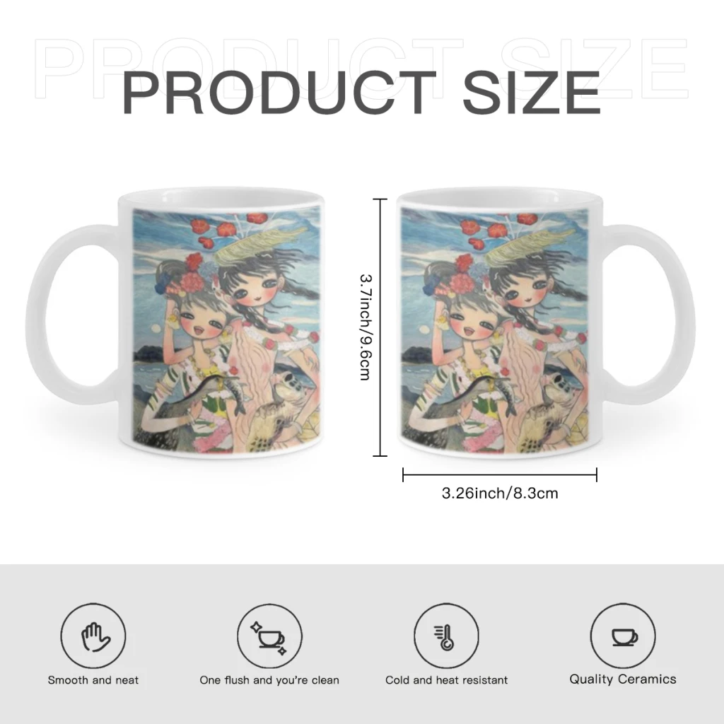 Aya Takano Anime Movie Free shipping Coffee Cups Ceramic cups creative cups and cute mugs Personalized Gift Cup For Tea