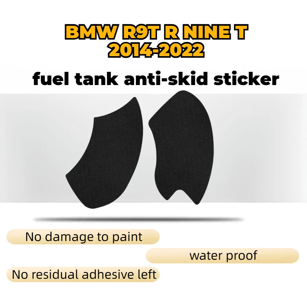 For BMW R9T R NINE T 2014-2022 Anti Slip Fuel Oil Tank Side Knee Grip Decal Protector Sticker Pad Motorcycle Stickers