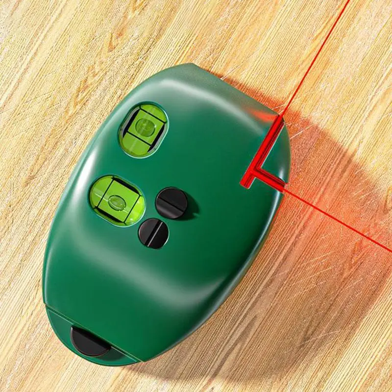 Right Angle Infrared Level High Precision Strong Light 90 Degree Electronic Laser Straight Line Bubble Level