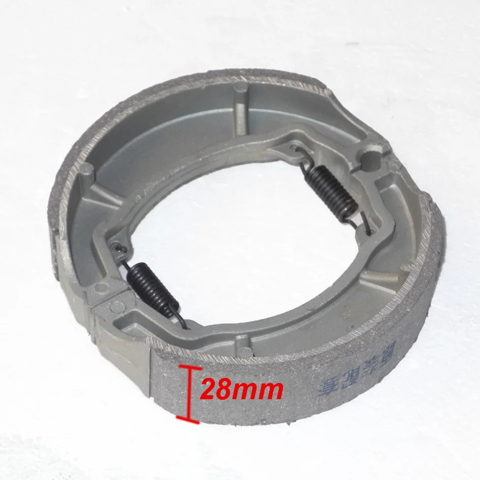 125mm Brake Drum Shoe Replacement for Roketa Sunl Jonway Taotao 50cc 110cc 125cc 150cc 250cc GY6 152QMI157QMJ 161QMI ATV Scooter