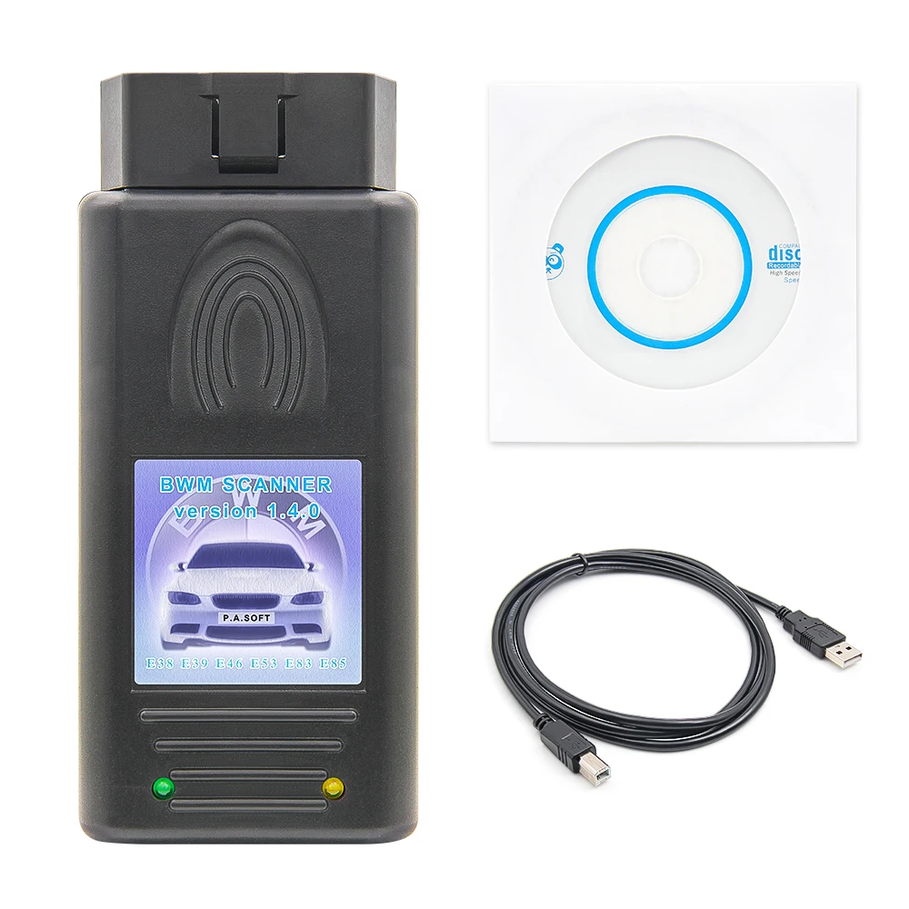 New For BMW OBD2 Scanner 1.4.0 FTDI FT232RL Chip OBD 2 Code Reader Diagnostic Auto Tool 1.4 Diagnostic Interface Unlock Version