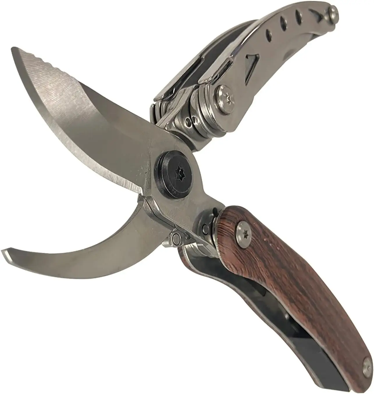 

7 in 1 Pruning Shears, Multitools Folding Garden Scissors, 8" Professional Clippers for Pruning