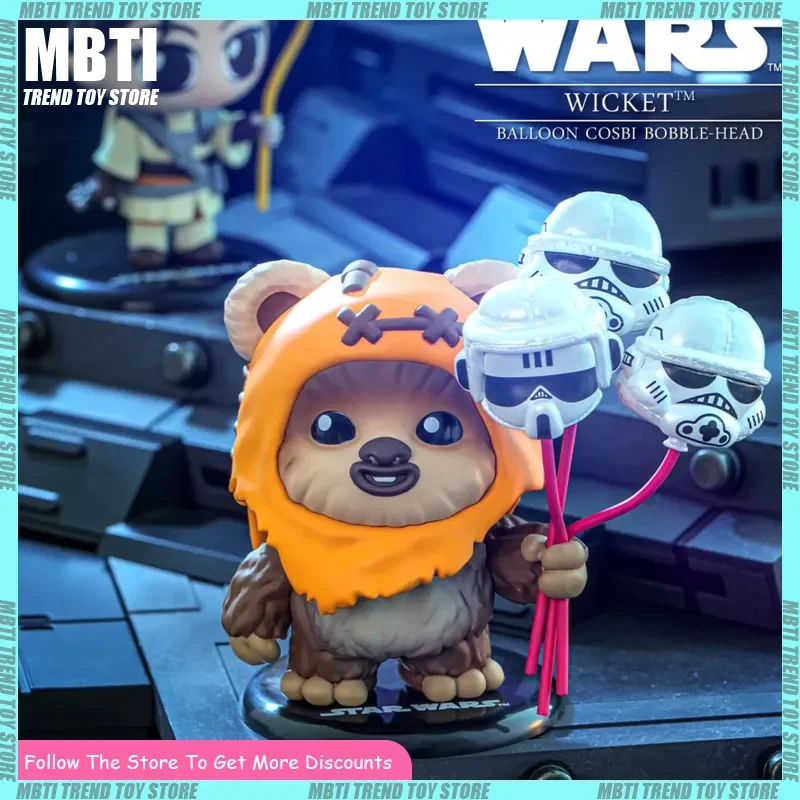 

Star Wars Balloon Party Series Cosby Blind Box Collectible Figure Trendy Desktop Decoration Gift for Boys Authentic Toy & Hobbie