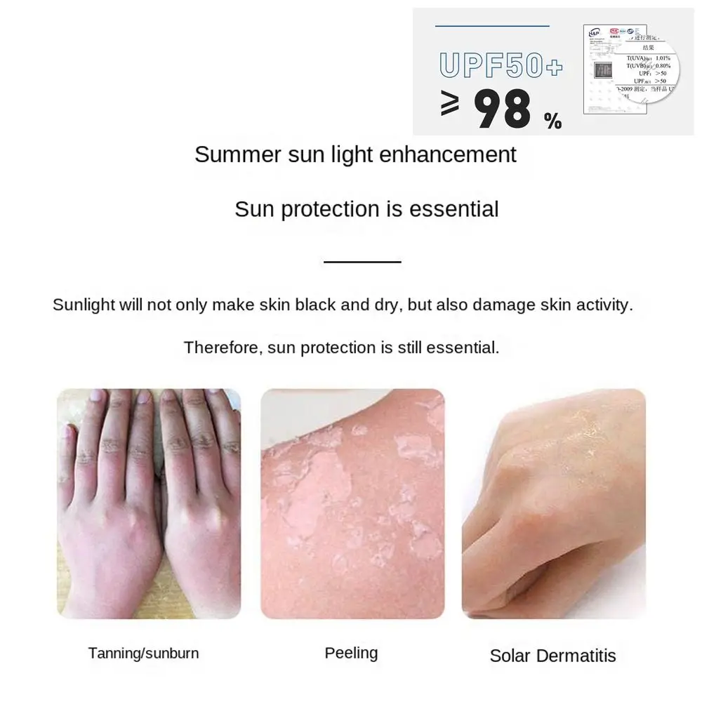 Sonnenschutzhandschuhe UV-Schutzhandschuhe Schutzhandschuhe für Nagelkunst Gel UV LED Lampenwerkzeug – Detail 4
