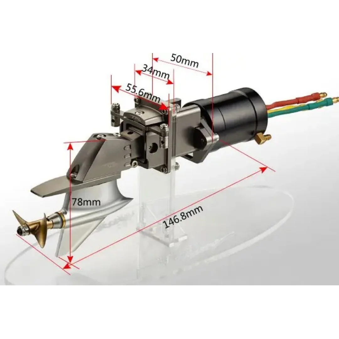 TFL Hobby P1 Simulation Inboard Drive System Assembly SSS2960 Motor for RC Racing Boat