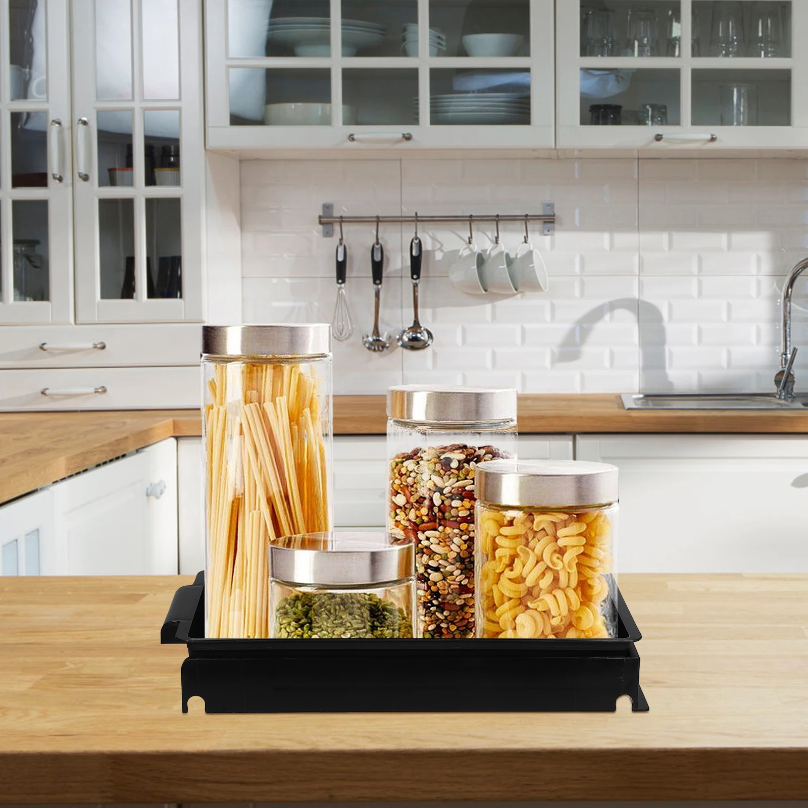 

Heavy Duty Pull Out Spice Organizer For Kitchen Seasoning Bottle Cabinet Storage Solutions Kitchen Cabinet Spice Rack Storage