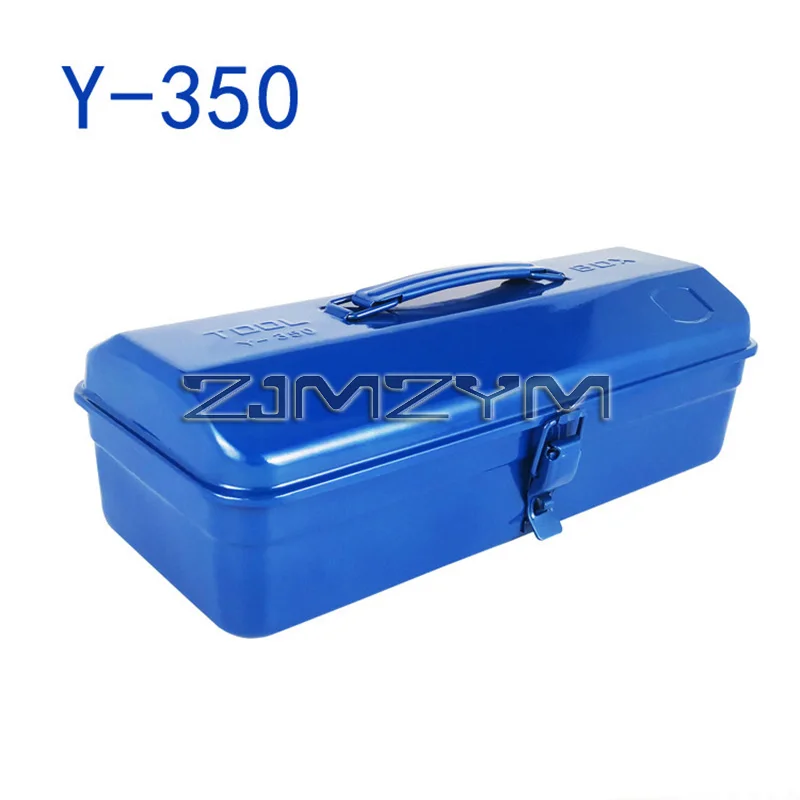 Electrician Iron Sheet Toolbox Portable Hard Shell Toolbox Waterproof Hardware Tools Multifunctional Storage Box