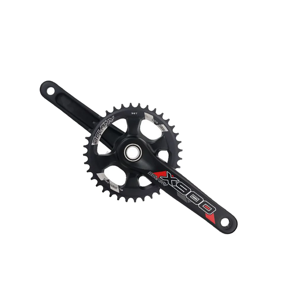 

Hollow Integrated Crank, MTB Crankset, Single Chain Ring Wheel, Positive and Negative Teeth Axis, 24mm, BCD96, 34T, 36T, 12S