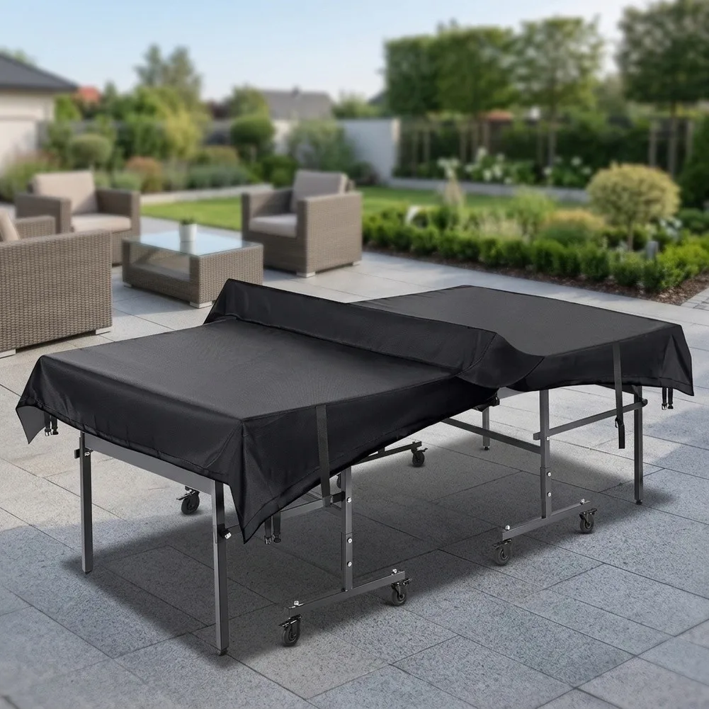 For table Tennis For table Cover 420D Oxford Material 284 x 173 CM Waterproof Dustproof Windproof for Long Term Use