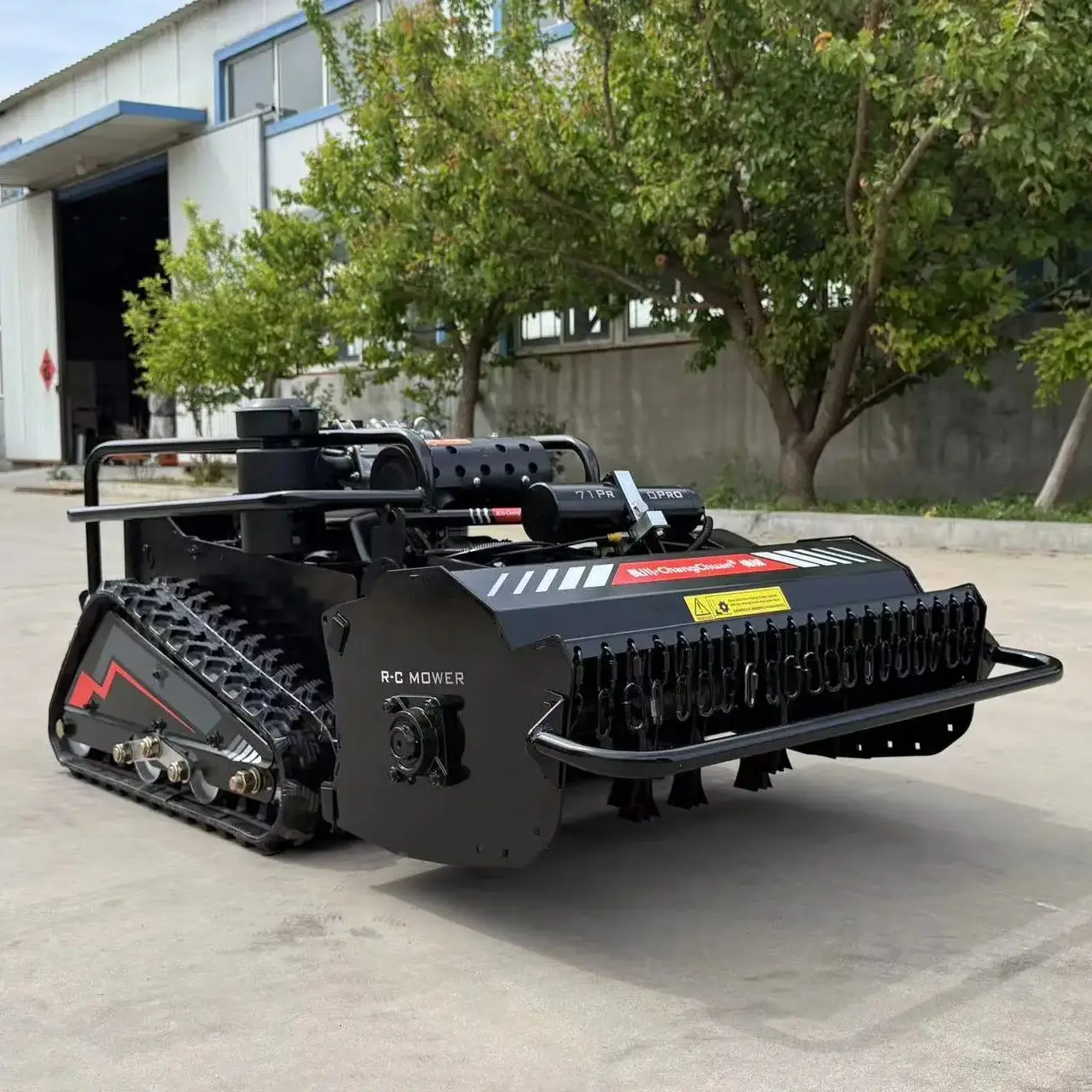 20HP Diesel Remote Control Lawn Mower 100cm Width Big Power Farm Professional Crushing Mover Machine Customized