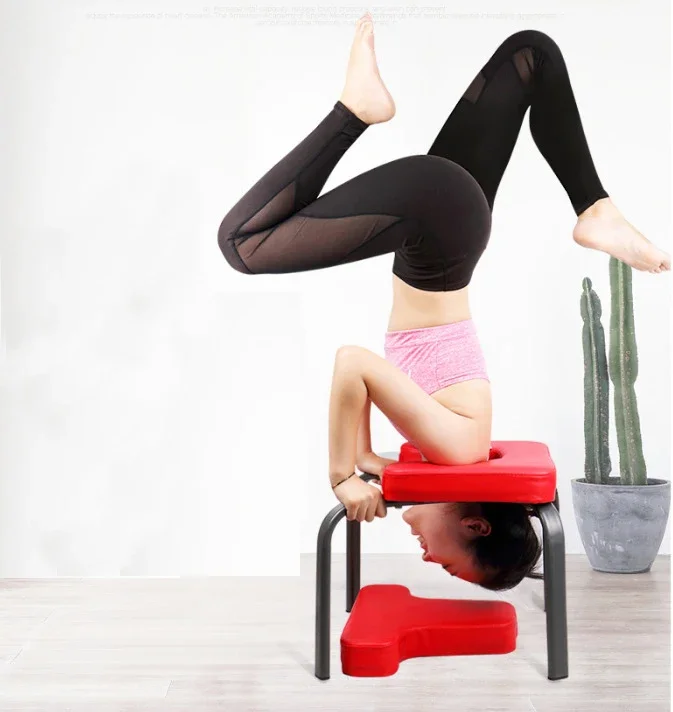 Household body-building inverted stool handstand inverted handset yoga supplies headstand bench