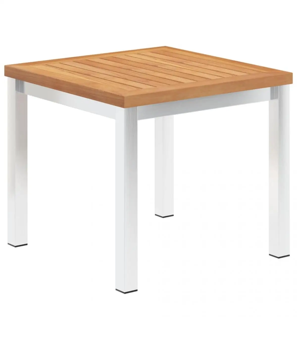 Garden tables garden table solid teak and stainless steel 45x45x38cm