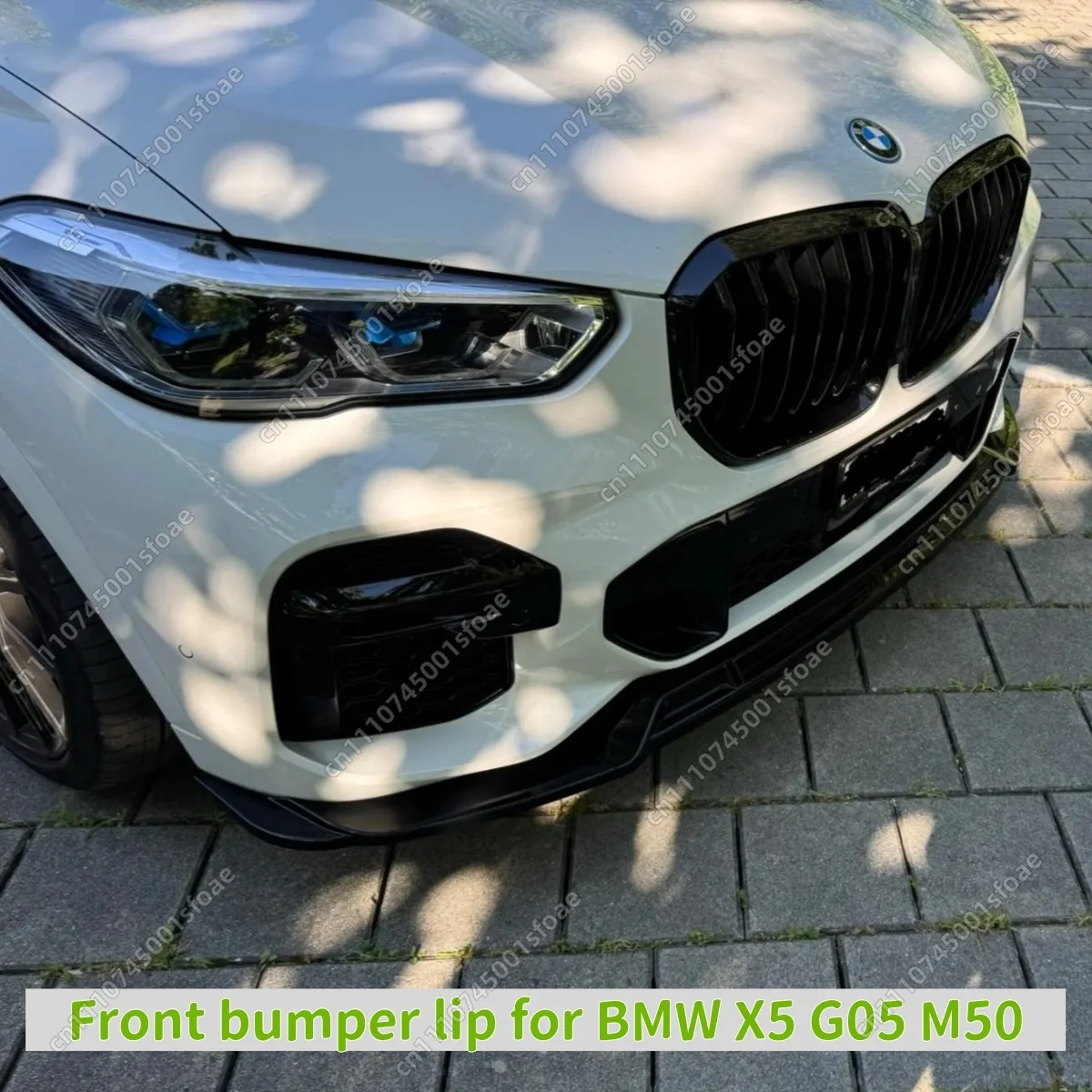 

For BMW X5 G05 M50 XDrive 40i 35i 30d 2018 2019 2020 2021 2022 M Sport Car Body Kits Front Bumper Splitter Lip Spoiler Diffuser