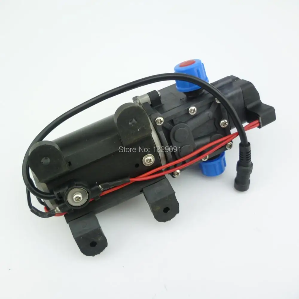 DC 12V 100W Micro Electric Diaphragm Water Pump Automatic Switch 8L/min High Pressure Car Washing Spray Pump