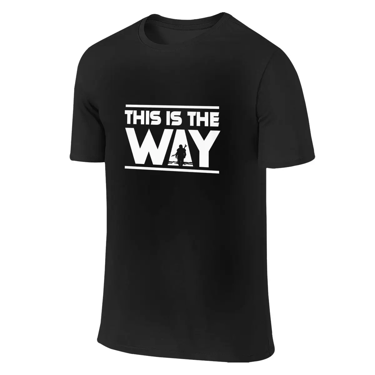 The Mandalorians This Is The Way T Shirt Men Tshirt Tee Clothing Cotton Summer Casual Tops Hip Hop T-Shirt