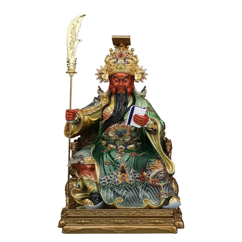 Guan Gong statue, ornament, Guan Gong, the god of martial arts, Guan Erye