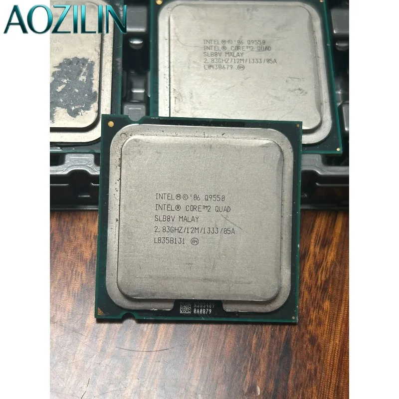 AOZILIN Q9550 LGA775 Desktop CPU, Core 2 Quad 2.83GHz, 12MB L2 Cache, 1333MHz FSB Quad Core Processor