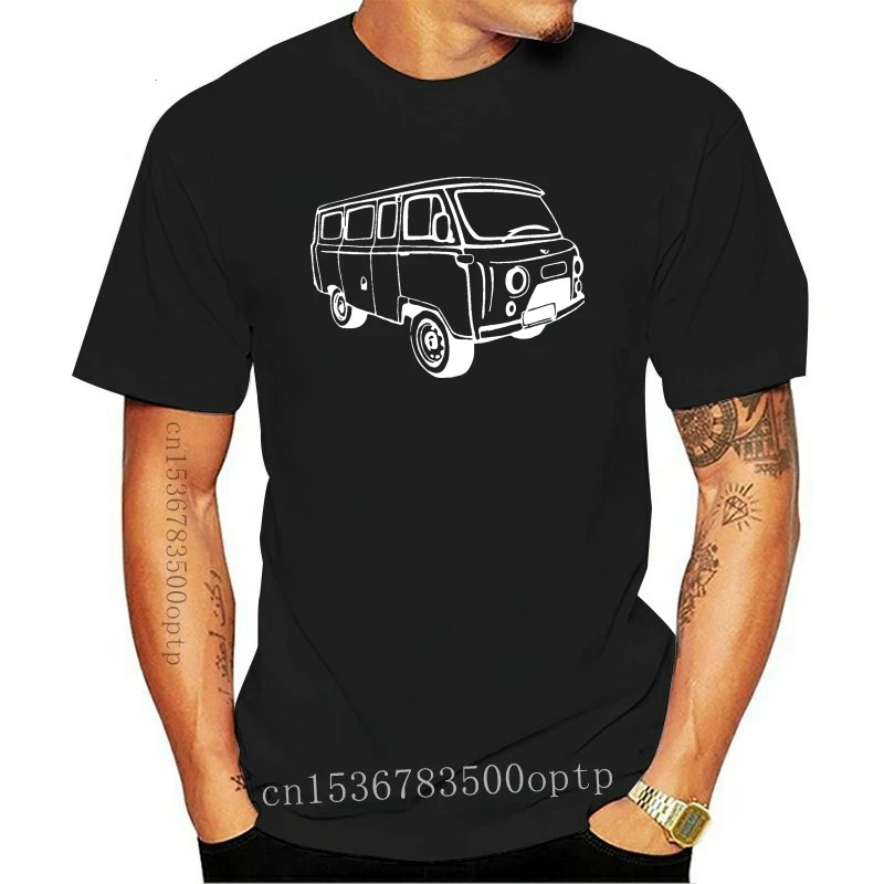 T Shirt t-shirt Uaz 452 MINIBUS UAZ 3741 Russian Car