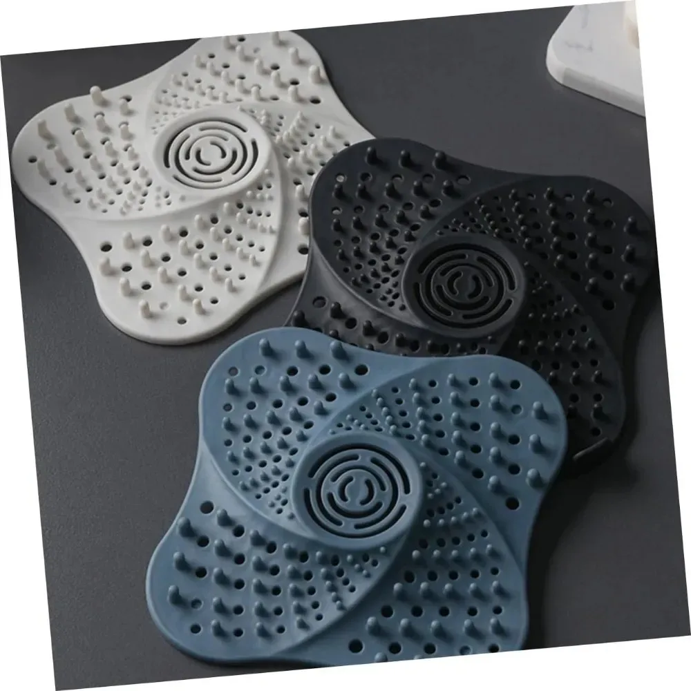 Hair Plug Plug Trap Shower Anti-clogging Hair Catcher Floor Drain Cover Sink Filter Bathroom Kitchen Accessories