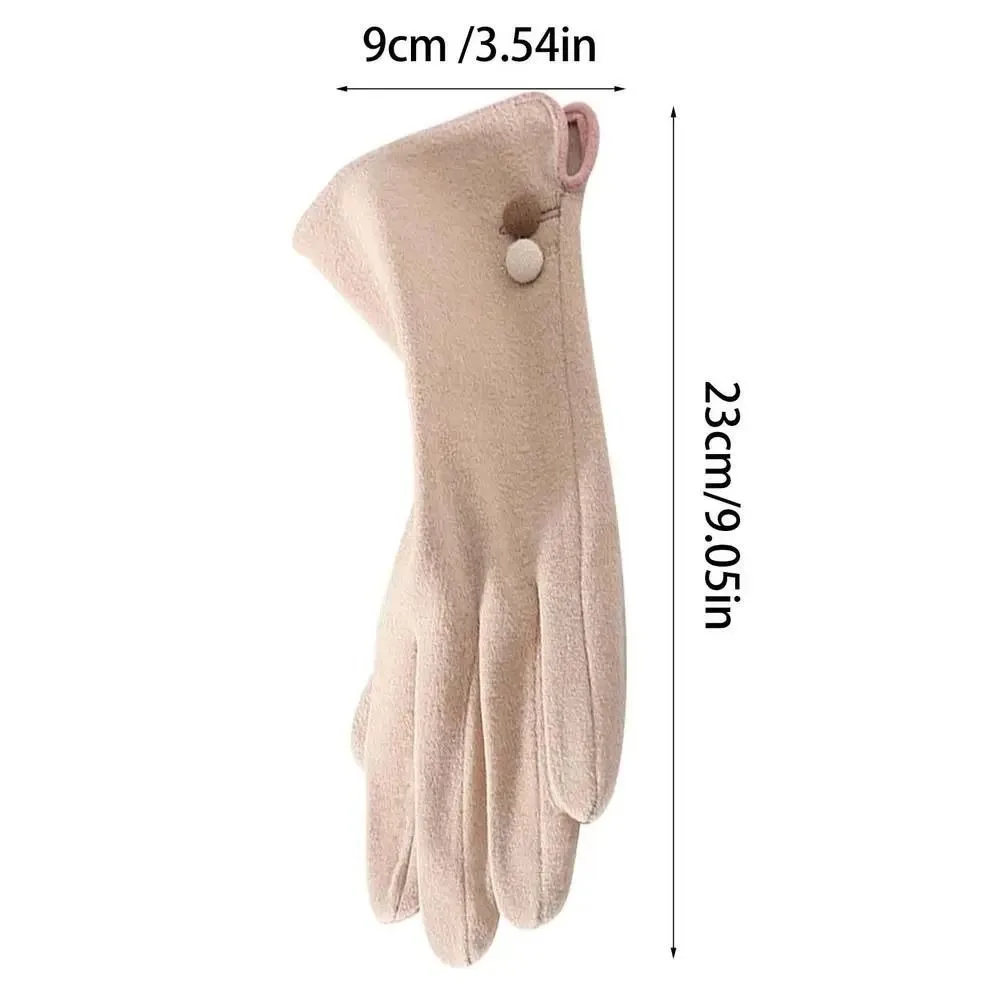 New Touchscreen Women's Warm Gloves Fashion Touch Screens Cold Weather Gloves Thermal Running Cyclin Winter Gloves