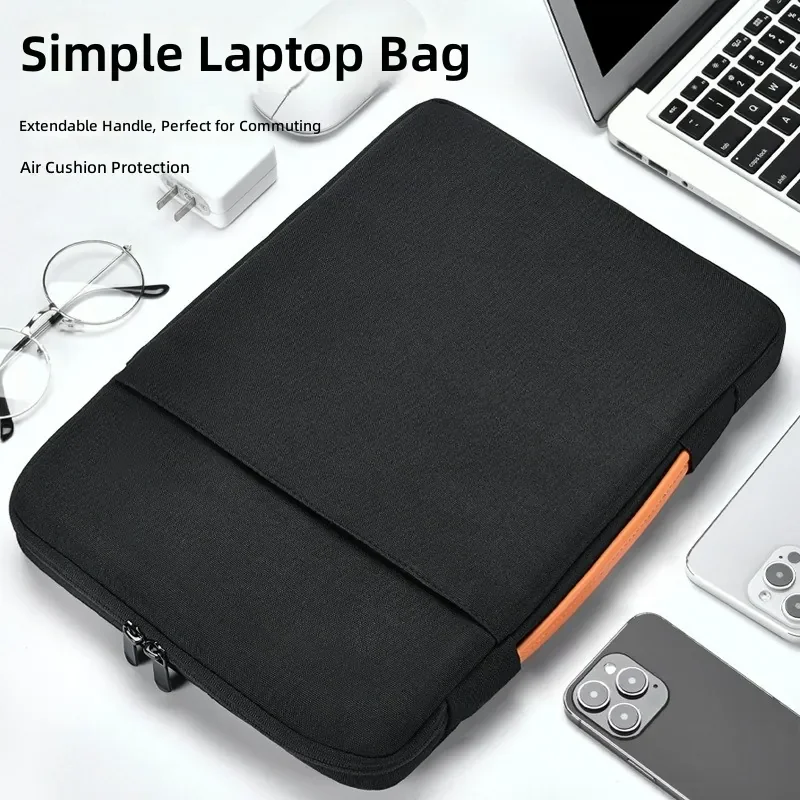 

Laptop Sleeve Bag for 13 14 15.6 Inch Laptop Protective Shockproof Soft Lined Notebook Cover Compatible with MacBook Air Pro