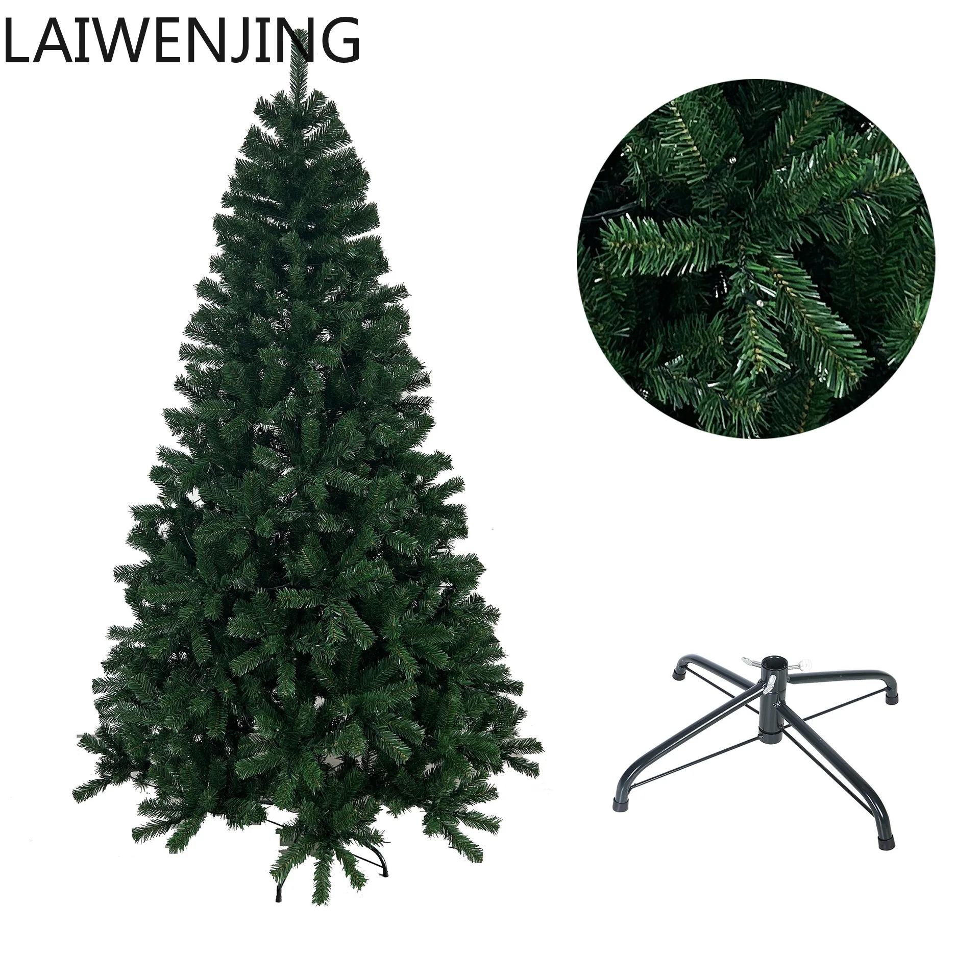 

SGF 1.8 meters green artificial tree Christmas decoration simple and advanced
