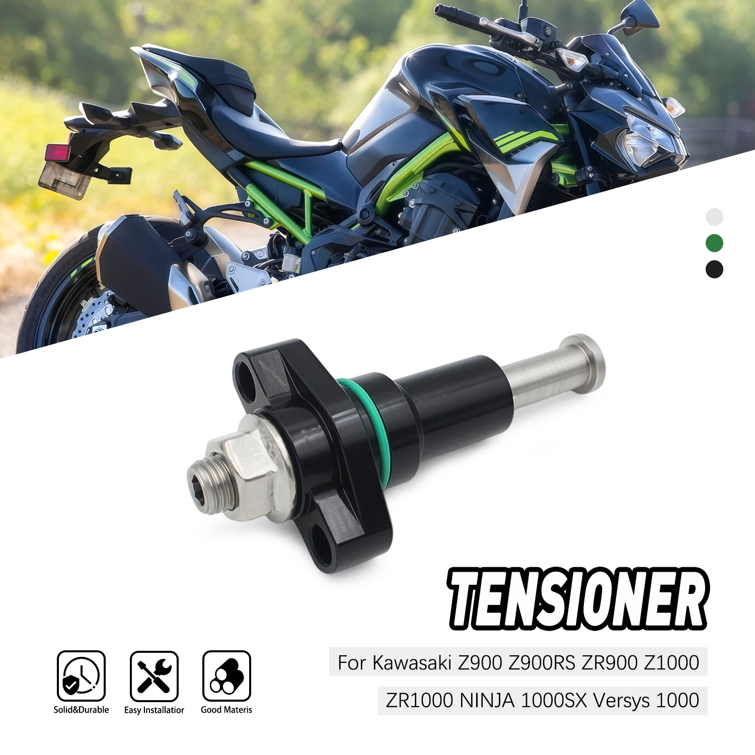 

Motorcycle Timing For Kawasaki Z900RS ZR900 ZR1000 Ninja 1000SX ZX1000 Versys 1000 KLZ1000 Manual Cam Chain Tensioner Assy