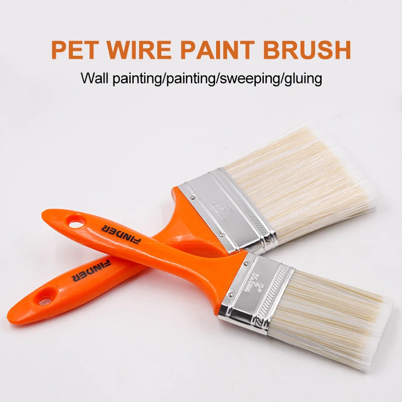 Home Improvement Special Wall Paint Brush Home Decorative Oil Painting Brush Tools ABS Handle PET Soft Bristles Cleaning Brush