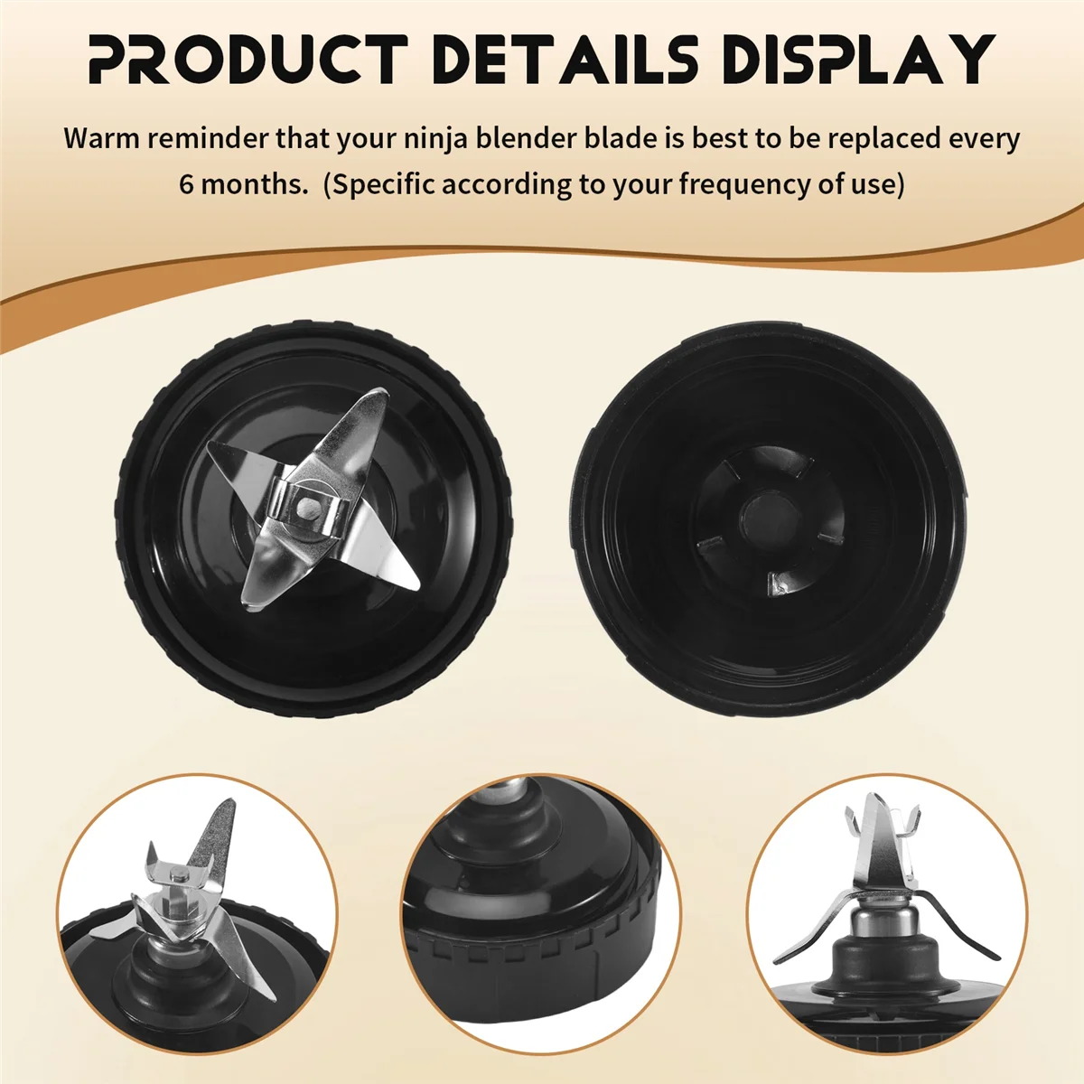 A12R 5 Fins Blender…