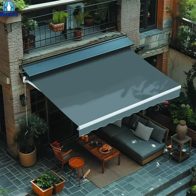 for Retractable Awning Outdoor Balcony Wireless Waterproof Fabric