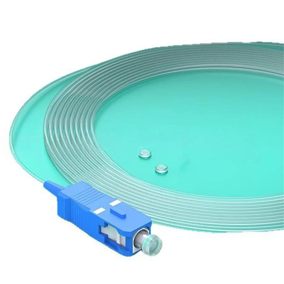 【MUST-HAVE LIST】 LC UPC Indoor Transparent Fiber Optic Cable Singlemode Single Core Jumper SCSC Cable Patch Cord
