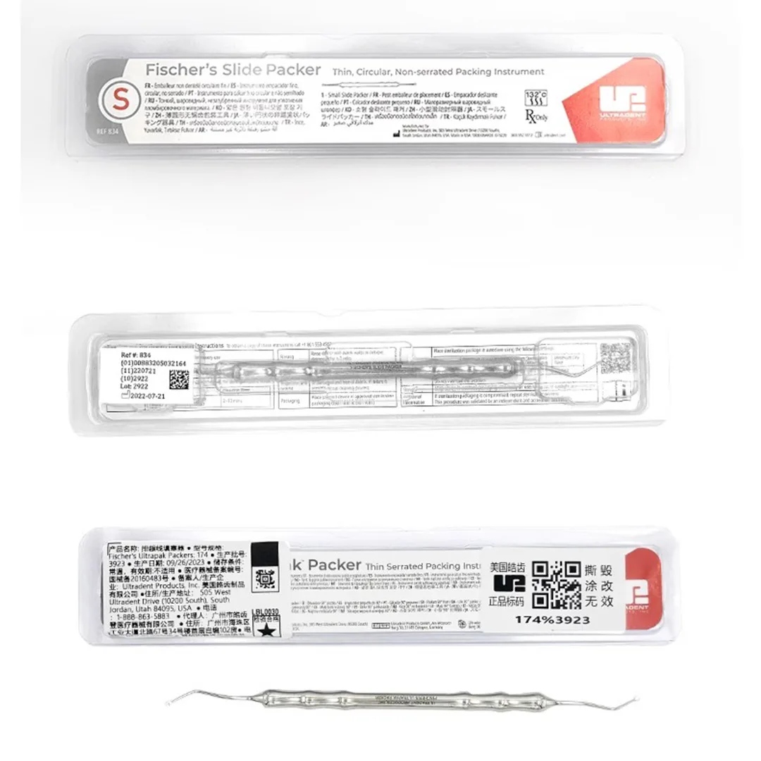 MR DEN Linha Gengival Depressor, Dental Filler Linha De Pesca, Ultrapak