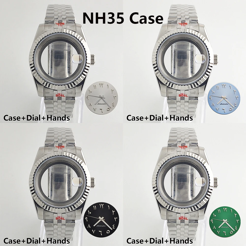 

36/39mm NH35 Case Dial Sapphire Glass Men's Watch Suitable for NH35 Movement NH38Movement Watch Accessories Repair Tool