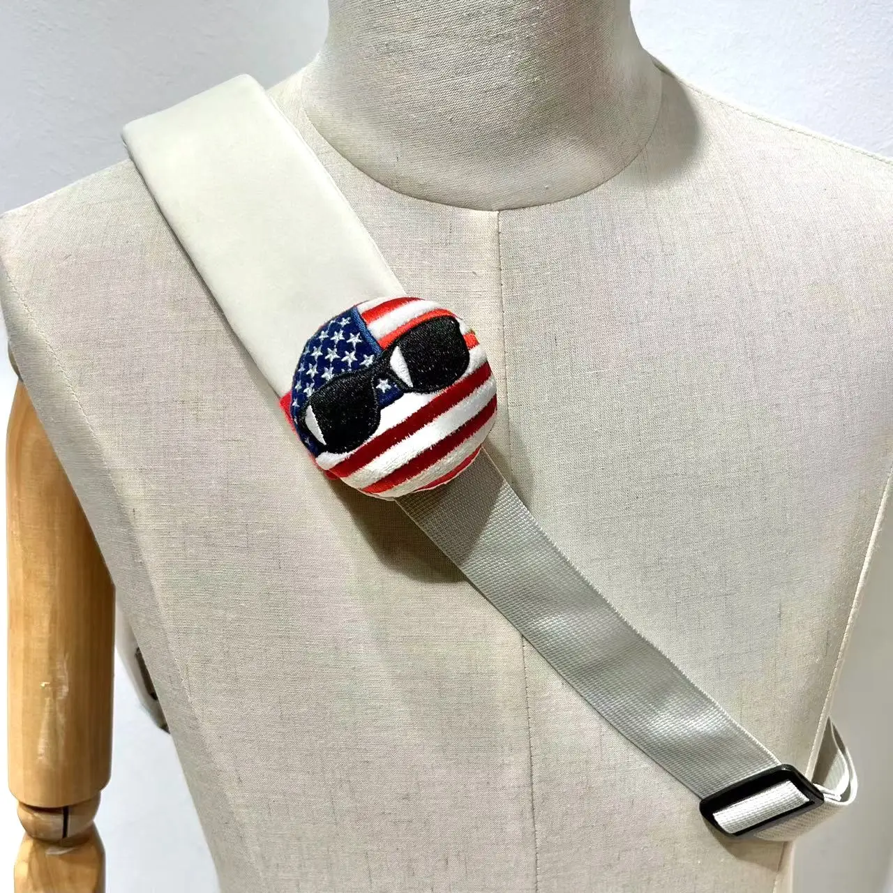 CountryBalls Plush Doll Germany USA Russia France UK Soviet Union Country Ball Polandball Bag Strap Decoration Toy for Gift