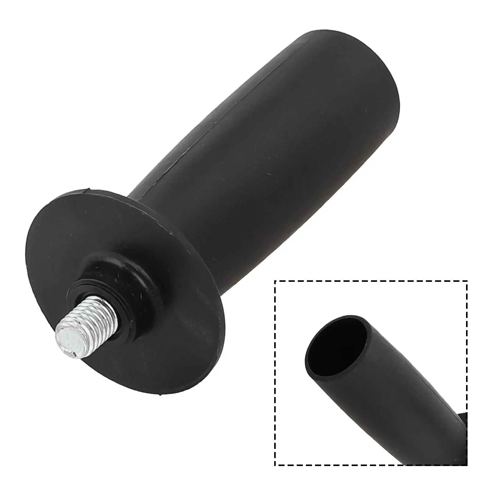 Power Tools Angle Grinder Handle Black Comfortable Grip Convenient To Install Install Plastic Handle Side Handle