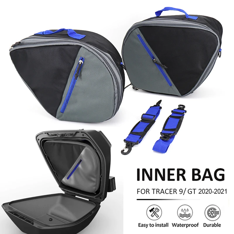 New Motorcycle Accessories Parts Liner Inner Luggage Storage Side Box Bags For YAMAHA Tracer 9 Tracer 9 GT Tracer9 Tracer9 GT