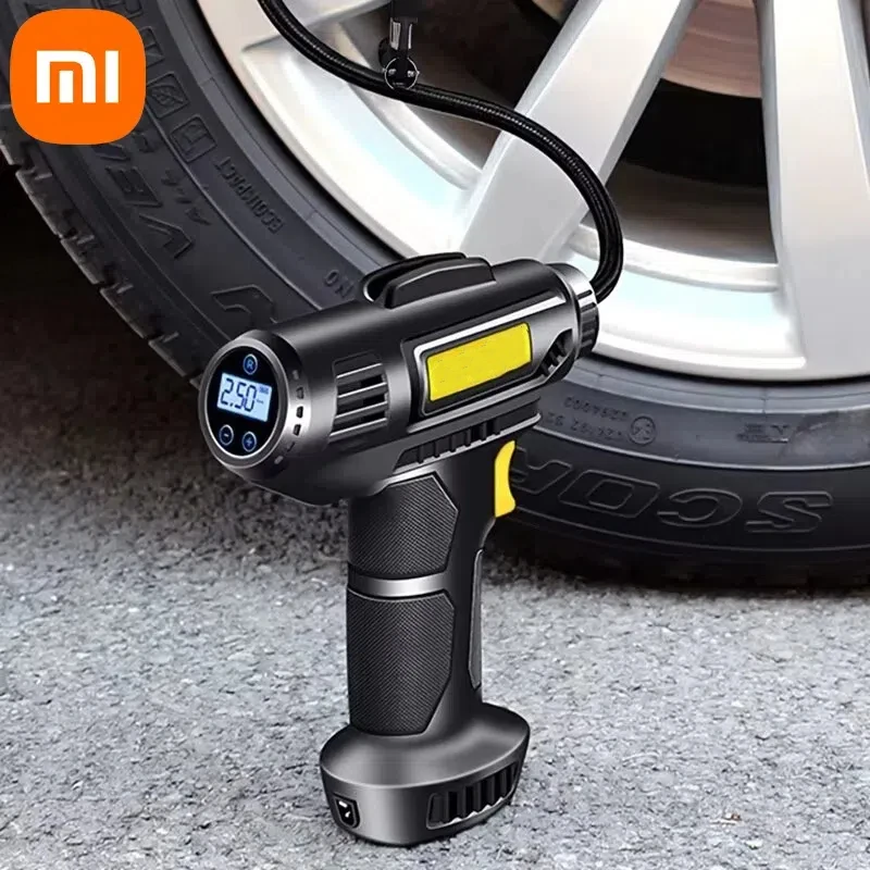 Xiaomi Car Pump 12V Portable Car Air Compressor Digital Inflator for Motorcycles Bicycle Boat Tyre Inflato with Led Light