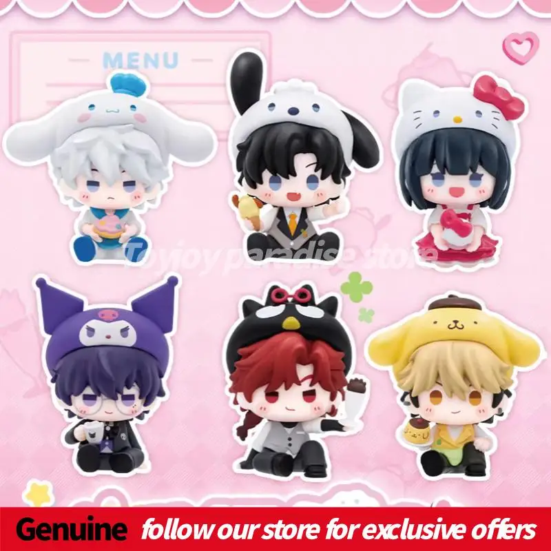 

New Genuine Link Click X Sanrio Sweet Time Mini Figure Cute Mini Figurine Blind Box Peripheral Decoration Collectible Toy Gift