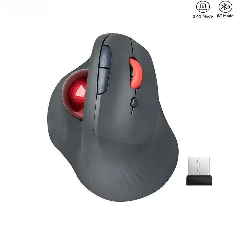 Ergonomic Bluetooth 5.0 Dual - Mode Wireless Trackball Mouse