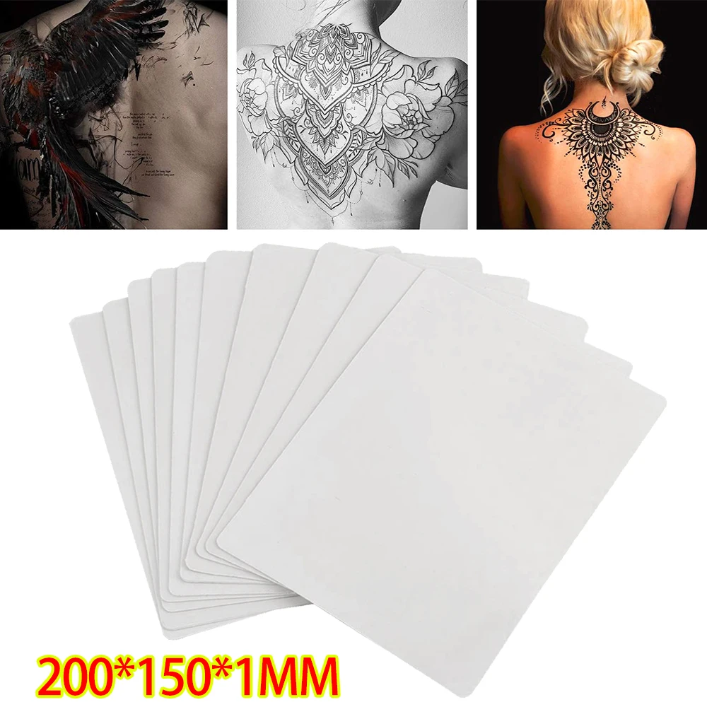 Premium Silicone Tattoo Practice Skin Double Sided A4