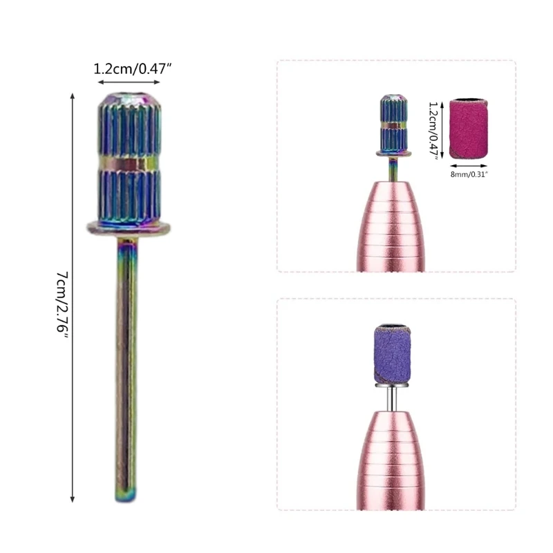 Fasce per levigatura per unghie punte per trapano elettrico per unghie Gel UV rimozione per smalto acrilico adatto per strumento accessorio per unghie