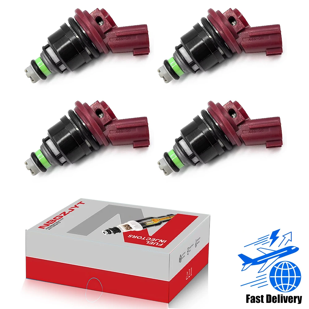 

4/6/8/12PCS New Original 16600-53J00 A46-00 Fuel Injectors For Nissan SR20DET 200SX 300ZX AY-RK-038 16600-53J03 16600-53J01