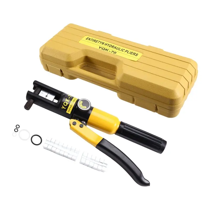 24-Stunden-Lieferung 4-300 mm2 hydraulische Crimpzange, YQK-70H Druck 8T hydraulische Heimwerkzeuge, hydraulische Zange DIY-Kabeltange